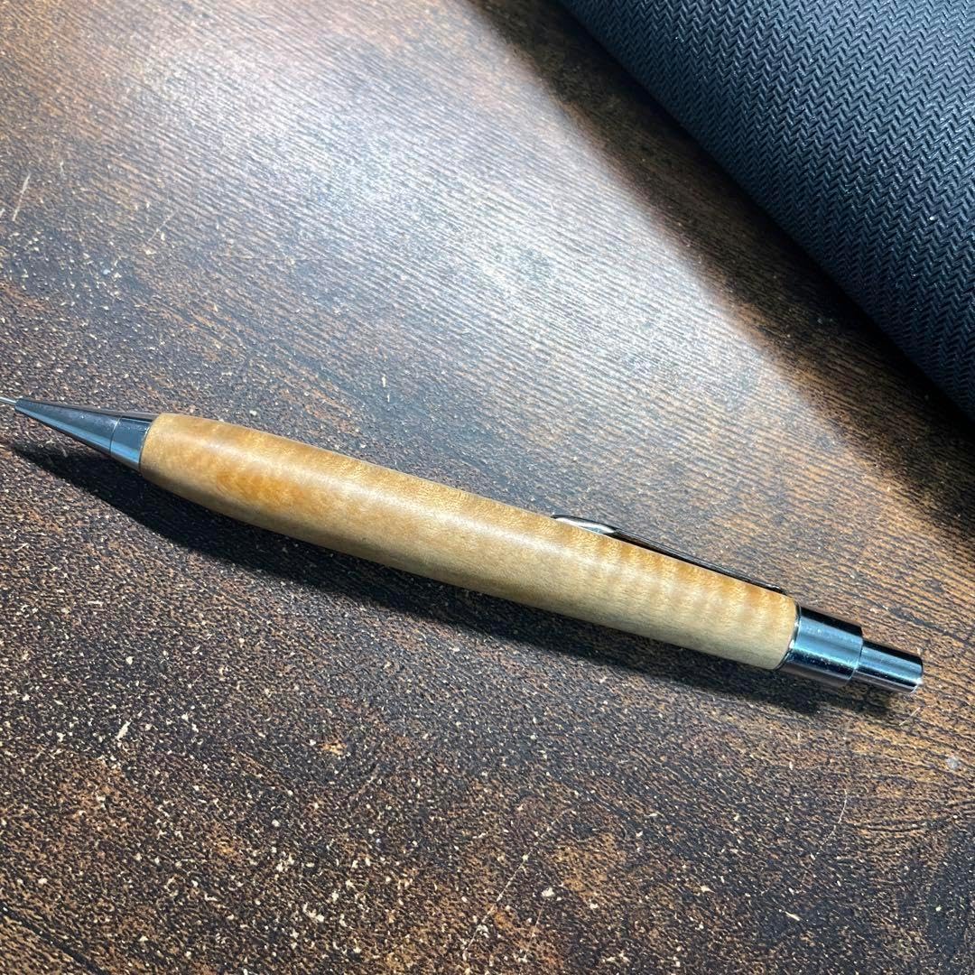 クラフトエー MP202 本花梨瘤紅白 シャープペンシル クラフトエー